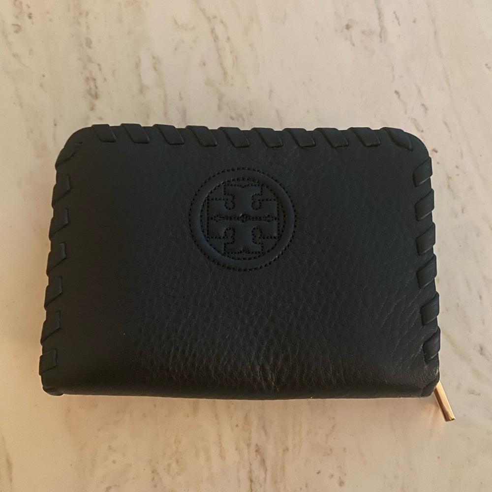 Tory Burch Black Leather Wallet